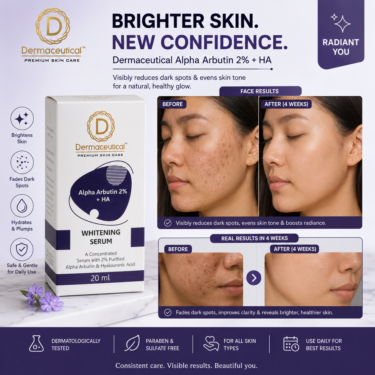 Alpha Arbutin 2% +HA Serum 20 ml
