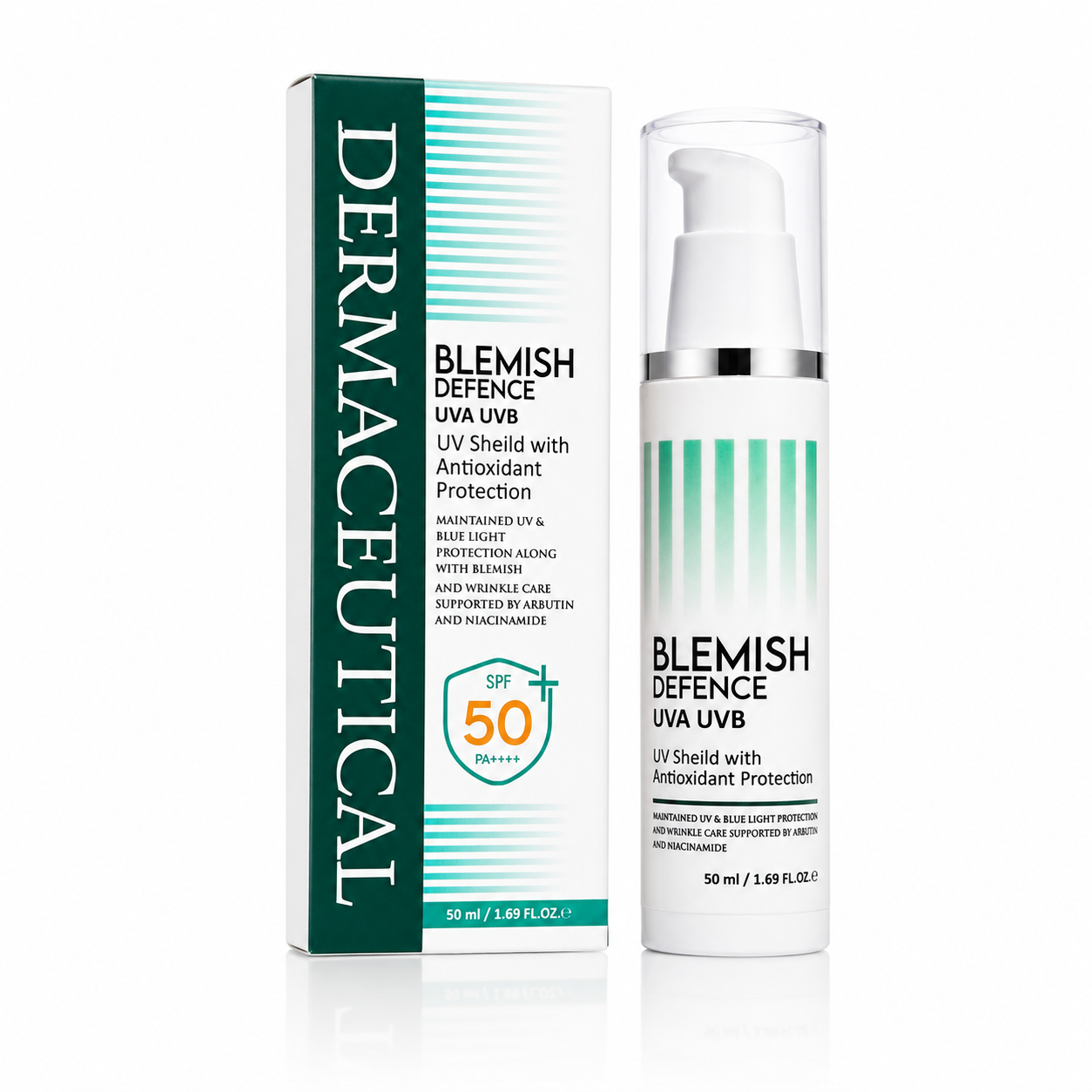 Blemish Defence UV Sheild with light Foundation