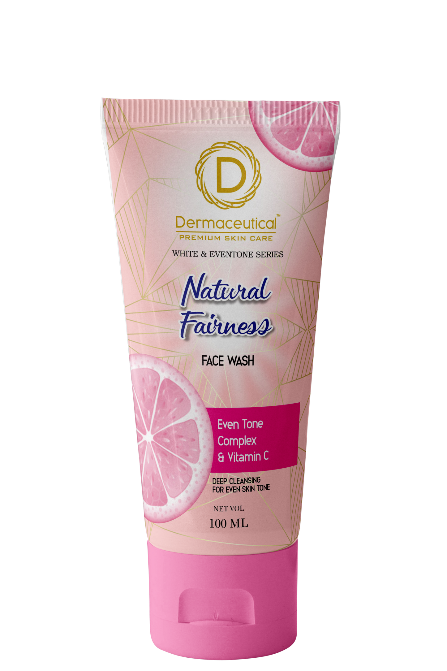 Natural fairness facewash